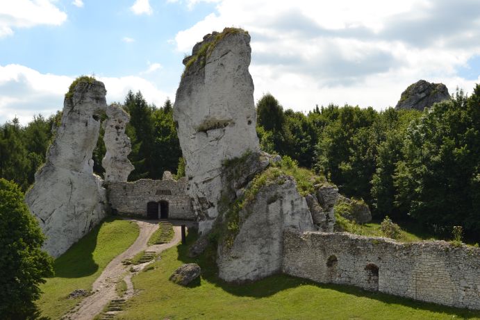 Zamek Ogrodzieniec w Podzamczu