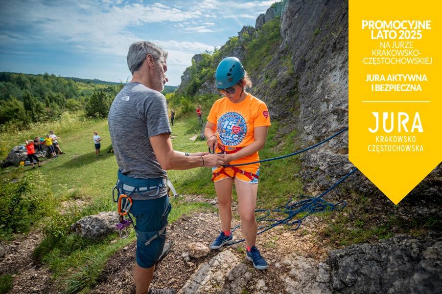 Promocyjne lato 2025 wspinaczka z instrukrorem
