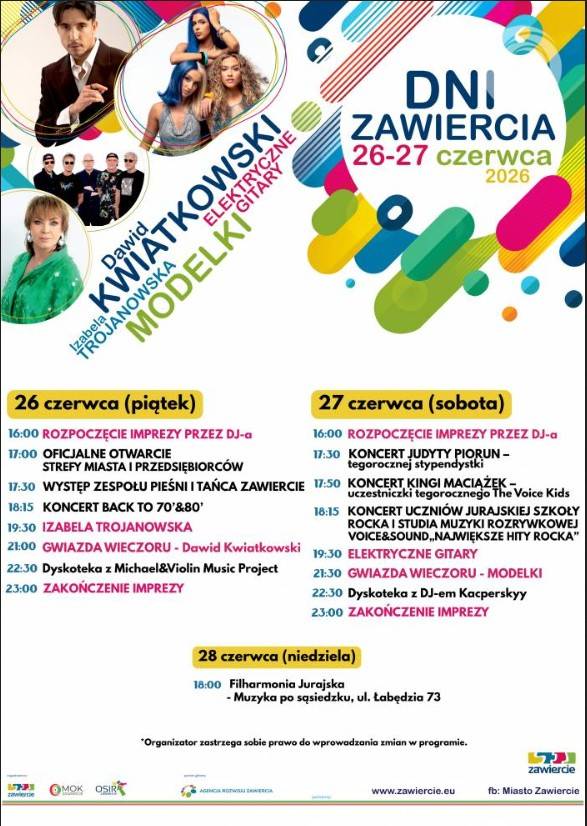 Dni Zawiercia 2026